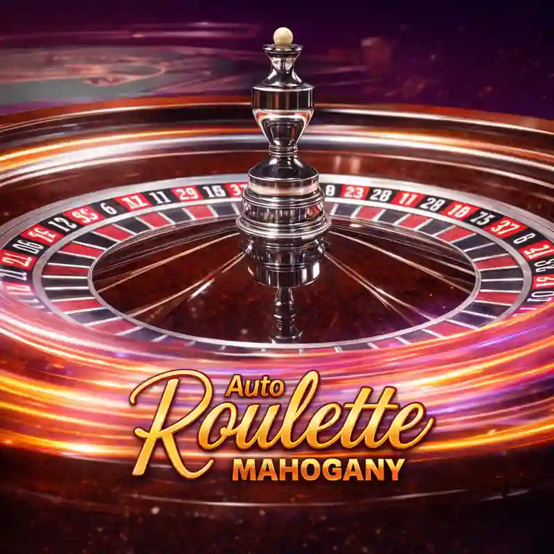 Mahogany Auto Roulette Live Casino Game ah88